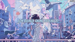 ᯾Çok Bilinen Anime Replikleri᯾ #anime #replik #keşfet
