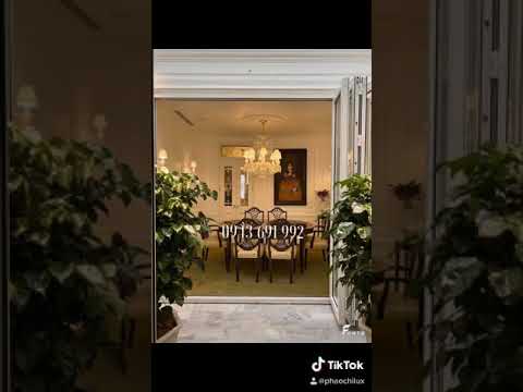 Phào chỉ nhựa thi công theo phong cách Đông Dương - Phong cách Indochine