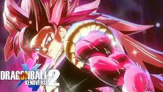 Gogeta Super Saiyan 4 Limit Breaker Revamp Style Dragon Ball Xenoverse 2 Mods