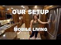 Our RV Setup - A Tour of our Mobile Home RV after 3 Years Full-time