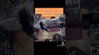 The security cameras catch everything!