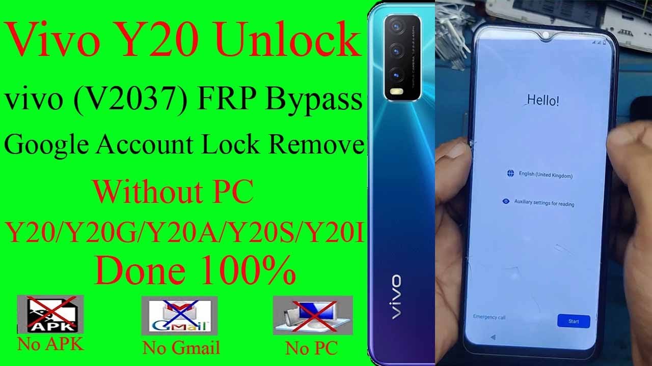 Vivo Y20 Y20GY20AY20SY20I Frp Bypass Google Account Lock Vivo Y20 Y20GY20AY20SY20I Frp Bypass Google Account Lock