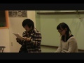 KENJI AND AI/健二と愛 Reading at Shinsai: Theaters for Japan in Koza, Okinawa City