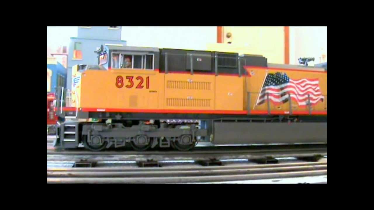 MTH Electric Trains Union Pacific SD70ACe - YouTube