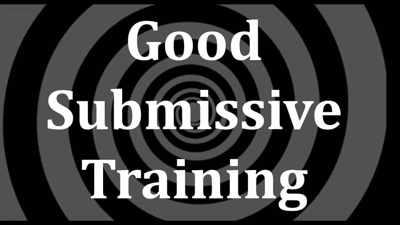 Deep straight hypnotic training surrender submit