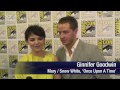 Once Upon A Time's Snow White and Prince Charming talk fairytales