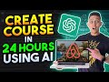 ChatGPT Created An ENTIRE Online Course & Videos in a DAY