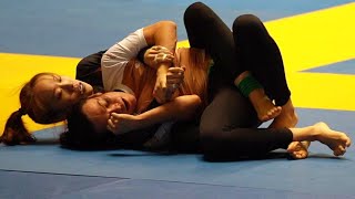 Women's Nogi Grappling California Worlds 2019 B0004 Brown Belts Ankle Lock Submission