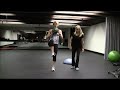 Basketball lunge with layup - Exercise Demonstration - Total Health Systems