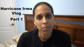 Hurricane Irma Vlog Part 1 | Rican Vegan Vlog