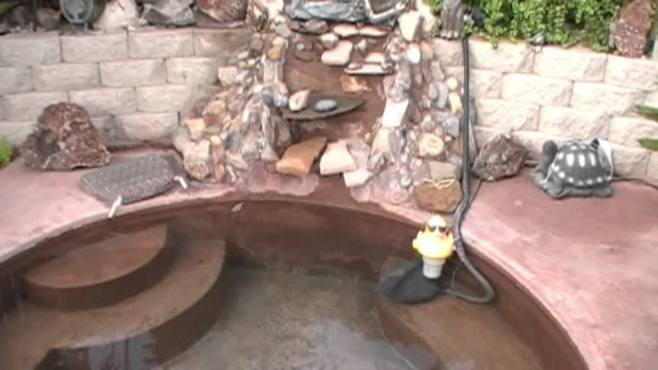 How The Pond Pump Works - Backyard Waterfall - YouTube