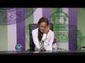 Michelle Larcher De Brito second round Wimbledon 2013 press conference