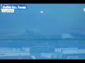 Tornado sends Tractor Trailer Trucks flying through the air in Dallas Texas 4/3/2012