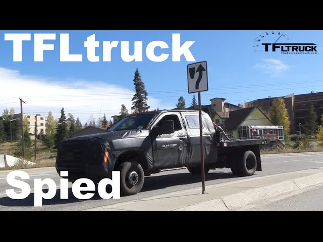 2016 Ford F-350 & F-450 Super Duty Pickup Spied in the Wild?