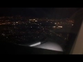 Aer lingus night time arrival london heathrow LHR 27L