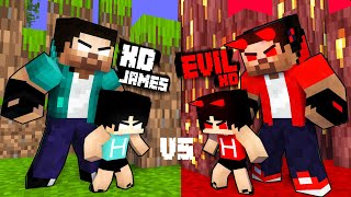 THE STRONGEST DUO: HEEKO and HEROBRINE vs. THE IMPOSTOR: Minecraft Animation: Mo
