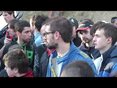 Istripuak Legazpi-Gabiria rallyan. 2014 martxoa