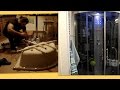 Montaż Kabiny Prysznicowej, Hydromasażowej Z Deszczownią, Radiem Jak Zmontować, Krok Po Kroku. Montaż Kabiny Prysznicowej, Hydromasażowej Z Deszczownią, Radiem Jak Zmontować, Krok Po Kroku.