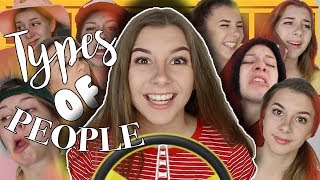 TYPES OF PEOPLE ON SCHOOL BUSES! || Georgia Productions