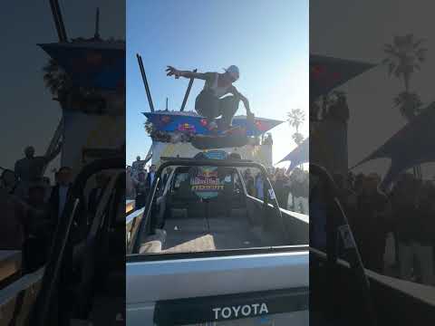 Chaos on the Venice Beach Boardwalk. 🔥 Some highlights from the #RedBullOrigin Best Trick Contest. 🏆