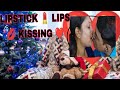 #LIPSTICKS 🩸 LIPS 👄 KISSING 💋 CHALLENGE #COUPLE CHALLENGE (Part 2)@Dimpy Lifestyle Bengali Vlogs ❤️