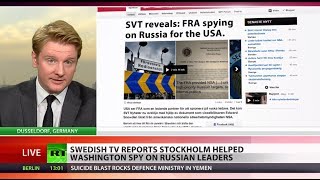 Sweden spied on Russian leaders for US  (NSA) leaks  12/5/13