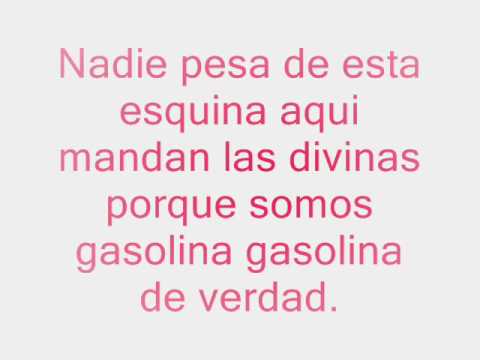 GASOLINA LYRICS gasolina lyrics: