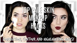 Makeup For Pale Fair Skin | TOP MAKEUP HACKS FOR PALE SKIN Makeup For Pale Fair Skin | TOP MAKEUP HACKS FOR PALE SKIN