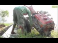 Yanmar Plow Tractor Changing Rubber Wheel