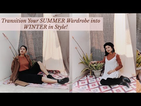 How To: Style Your SUMMER Clothes in WINTER| SONIA GARG