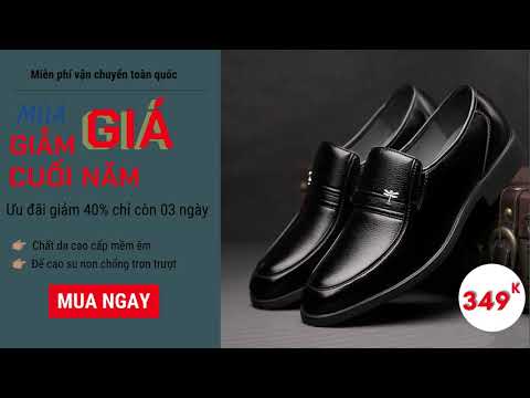 Giày Lười Da Nam Sang Trọng - Lịch Lãm