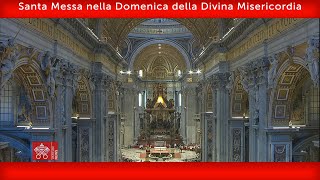 Santa Messa 24 aprile 2022 Papa Francesco