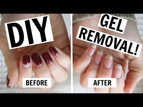 At-Home Gel Manicure Removal / NO FOILS, NO DAMAGE! - YouTube