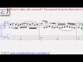 Pachelbel's Canon in D (Easy Transcription) piano sheet music - Video Score