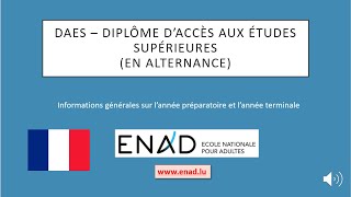 Daes En Alternance