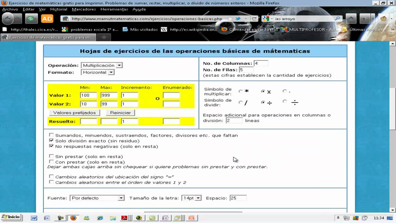 Ejercicios De Matematicas Mamut Matem Ticas | mamut matematicas generador ejercicios 6 186 primaria ainte Ejercicios De Matematicas Mamut Matem Ticas | mamut matematicas generador ejercicios 6 186 primaria ainte