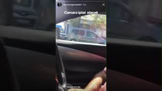 Enes Baturun Camarosunun Kaplamasını Amcası Söküyor.