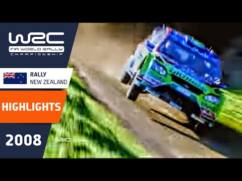 WRC Highlights: New Zealand 2008: 52 Minutes