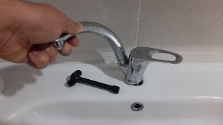 Sallanan Gevşek Bir Lavabo Bataryası Nasıl Sıkılır Kaya Gibi Sağlam Oldu