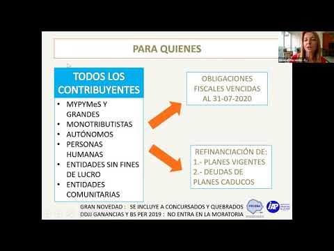 Nueva Moratoria 2020 Claves para las Pymes y sus deudas - Elisabet Piacentini y Claudio Zambito Nueva Moratoria 2020 Claves para las Pymes y sus deudas - Elisabet Piacentini y Claudio Zambito