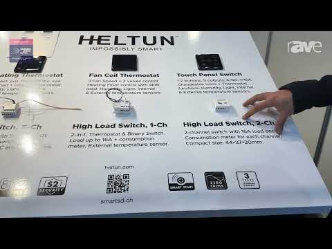 ISE 2025: HELTUN Unveils HE-HLS01 Z-Wave High Load Switch