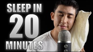 YOU will fall asleep in 20 minutes to this ASMR ...