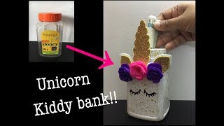 DIY Unicorn Kiddy Bank | Summer activities for kids | Best out of waste Art and craft