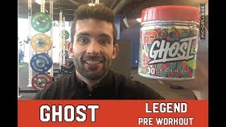 Ghost Pre Workout - What's Ghost? What’s The Hype? Does it work? - Workout and Thoughts