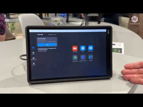 Enterprise Connect 2024: DTEN Intros DTEN Mate Touch Room Control Tablet With Extron Integration