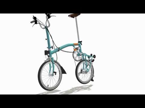 Lego 2505 on 3d Brompton The Best Folding Bike In The World