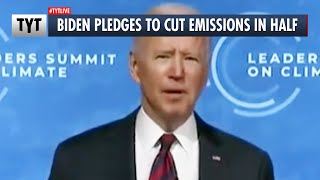 Biden Pledges To Cut Emissions In Half By 2030