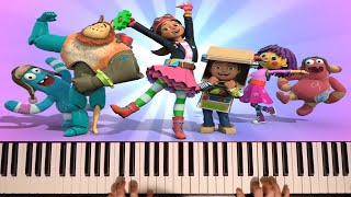 Bitz And Bob Theme On Piano