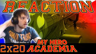 My Hero Academia: Season 2 - Episode 20 REACTION "ONE FOR ALL!"