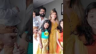 Ramba Actress Cute Family